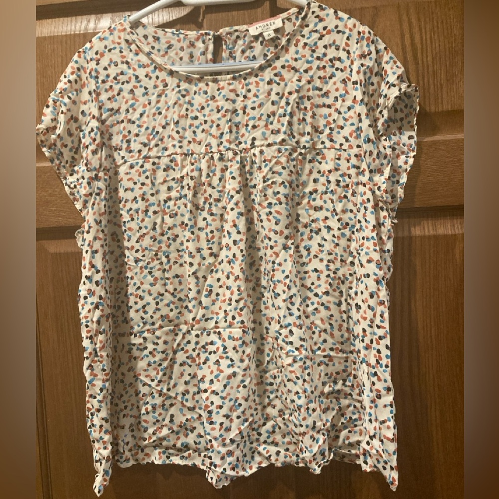 Cap sleeve blouse - Andree by Unit - 1X